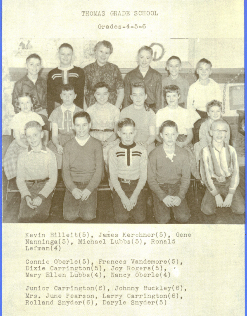 Thomas Grade School 1959 4-6